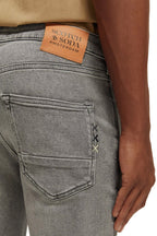 Scotch & Soda - Jean Slim En Coton Biologique Gris - Homme