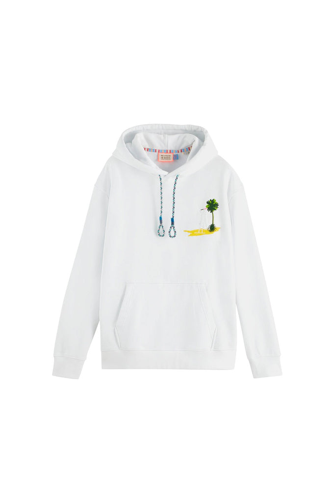 Scotch & Soda - Sweat En Coton Biologique Blanc - Homme