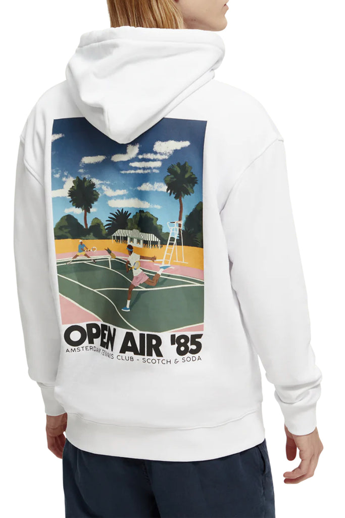 Scotch & Soda - Sweat En Coton Biologique Blanc - Homme
