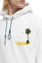 Scotch & Soda - Sweat En Coton Biologique Blanc - Homme