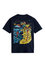 Scotch & Soda - T-Shirt En Coton Biologique Bleu - Homme