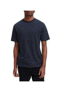 Scotch & Soda - T-Shirt En Coton Biologique Bleu Marine - Homme
