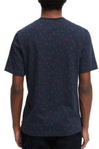 Scotch & Soda - T-Shirt En Coton Biologique Bleu Marine - Homme