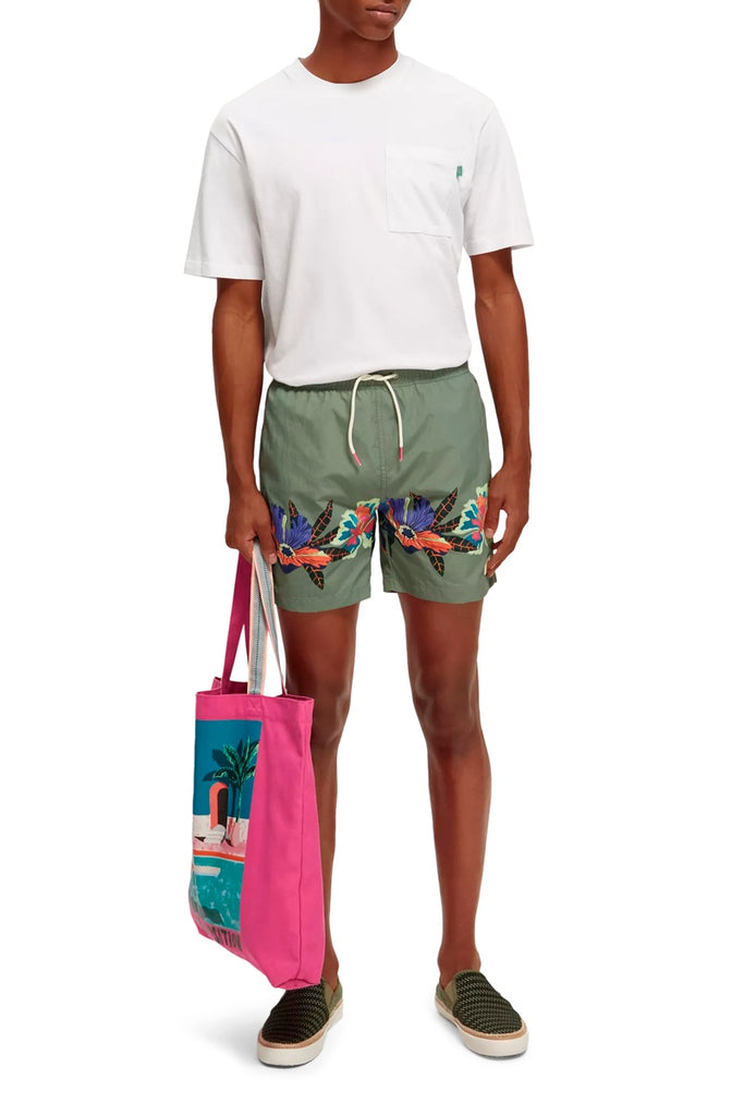 Scotch & Soda - T-Shirt En Coton Biologique Blanc - Homme