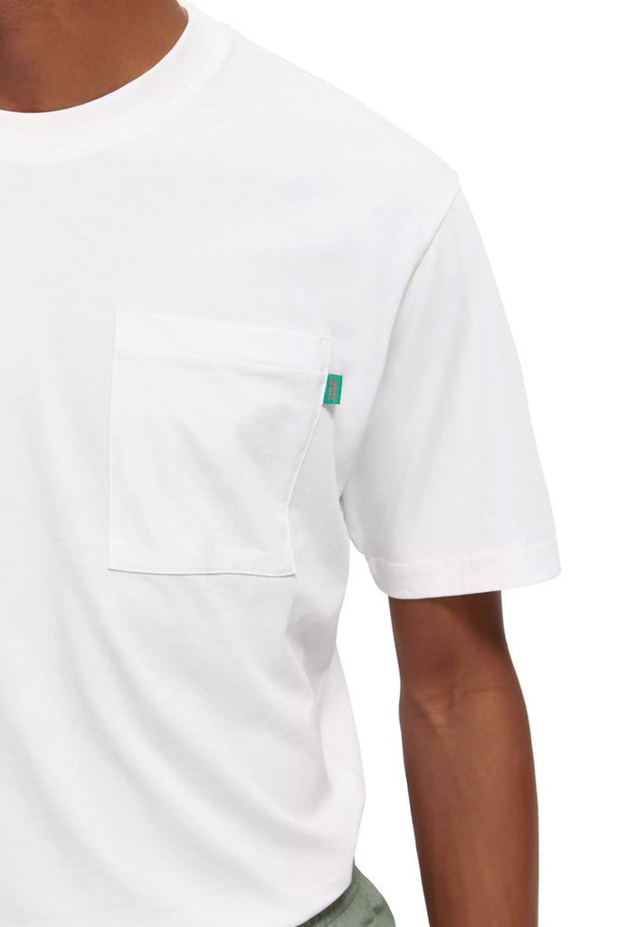 Scotch & Soda - T-Shirt En Coton Biologique Blanc - Homme