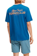 Scotch & Soda - T-Shirt Bleu Roi - Homme
