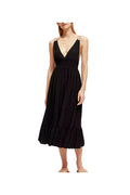 Scotch & Soda - Robe Midi Noir - Femme
