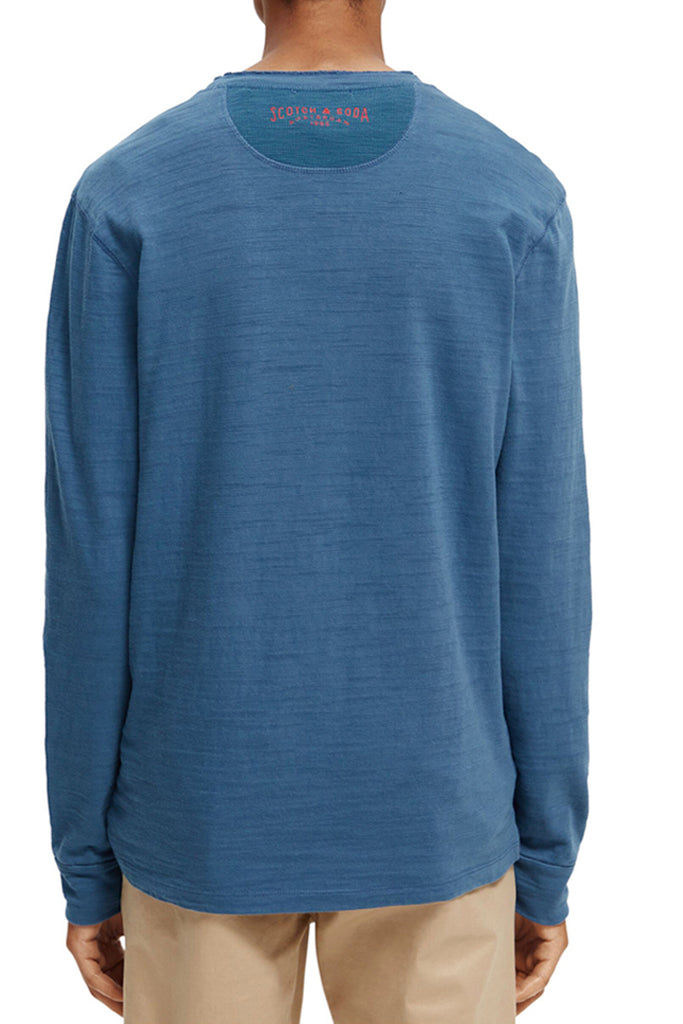 Scotch & Soda - T-Shirt Bleu - Homme