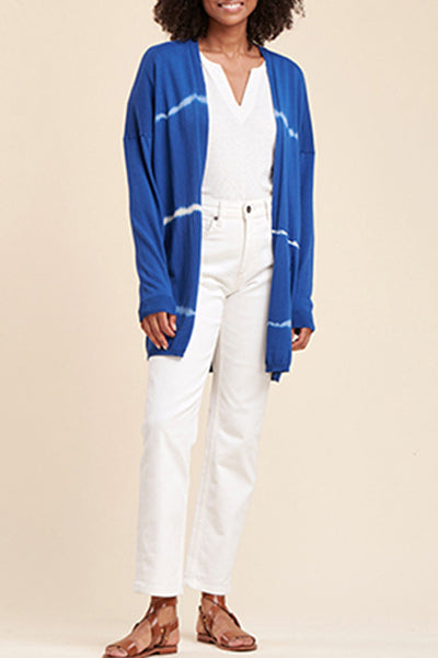 Gilet Long Prada Bleu Roi