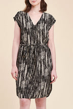 Robe Droite Patois Noir