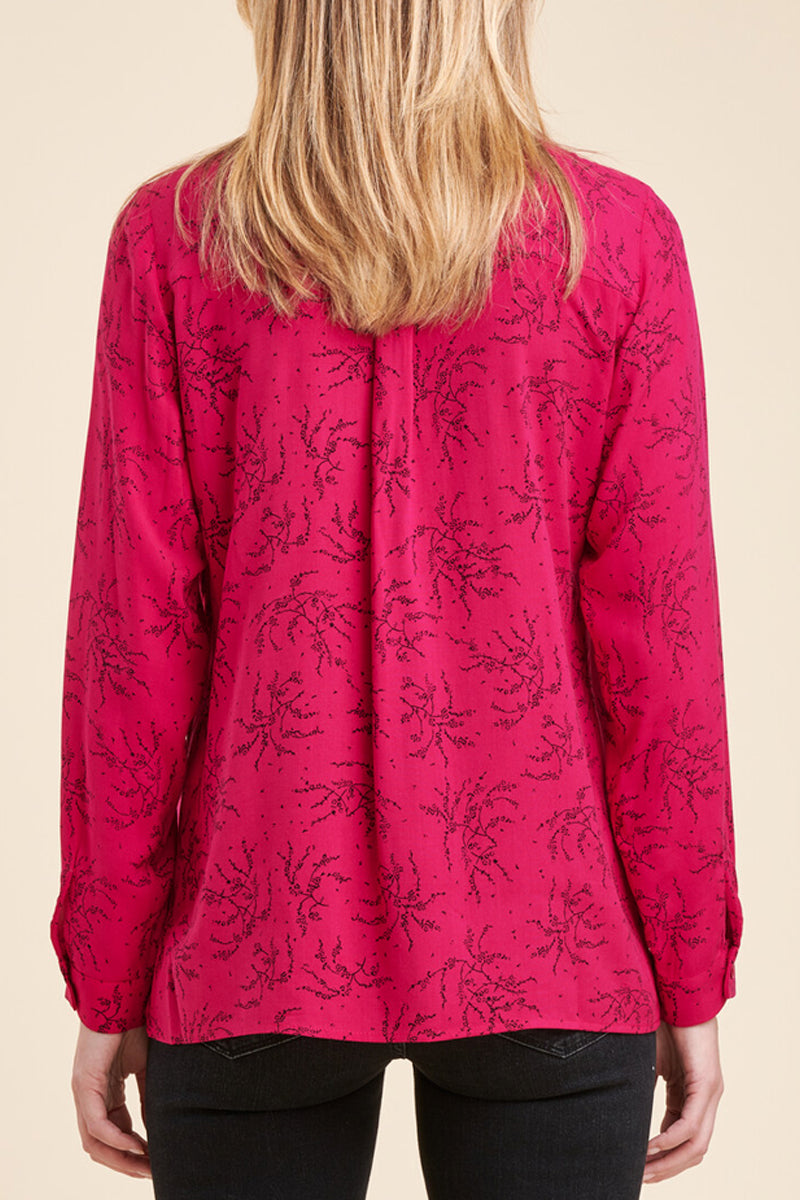 Chemisier Ayum Fuchsia