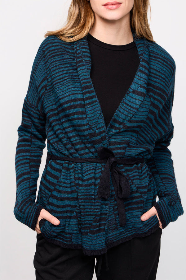 Gilet Ricola Bleu Et Noir