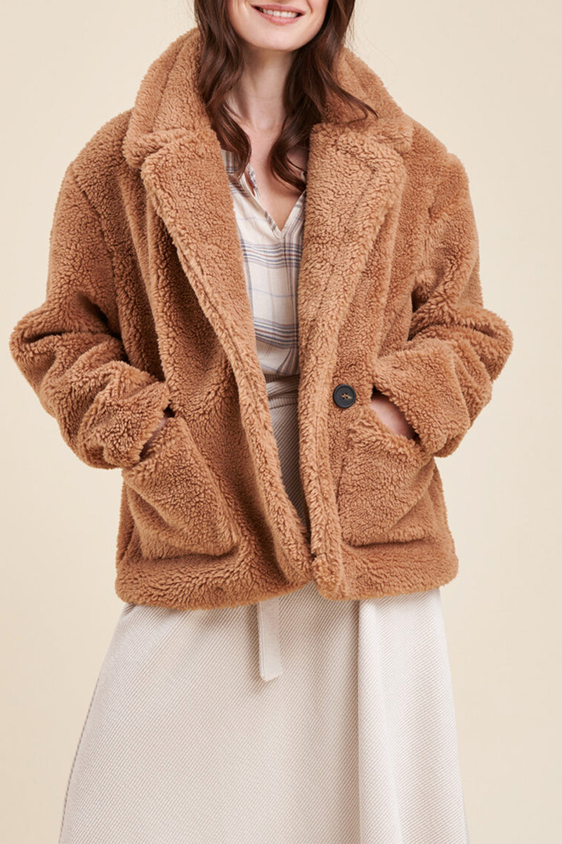Veste Rached Marron