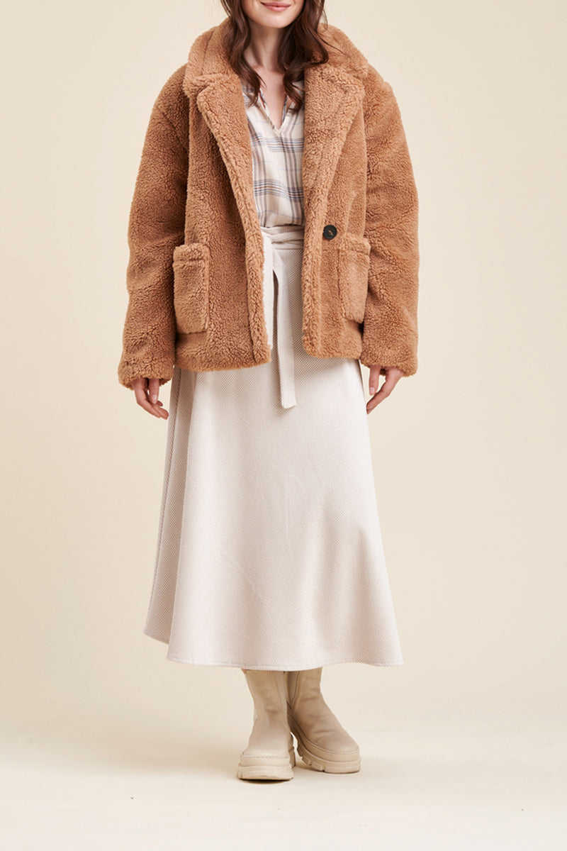 Veste Rached Marron