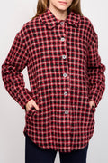 Veste Rafalo Rouge Et Noir
