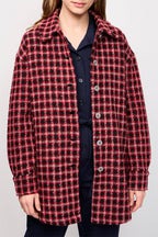 Veste Rafalo Rouge Et Noir