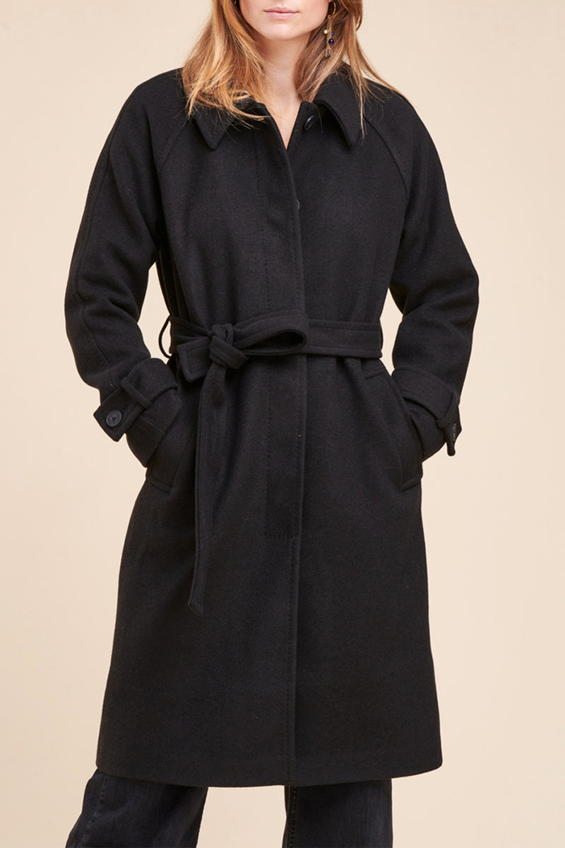 Manteau Raspail Noir
