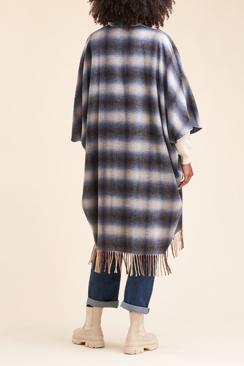 Manteau Rust Bleu