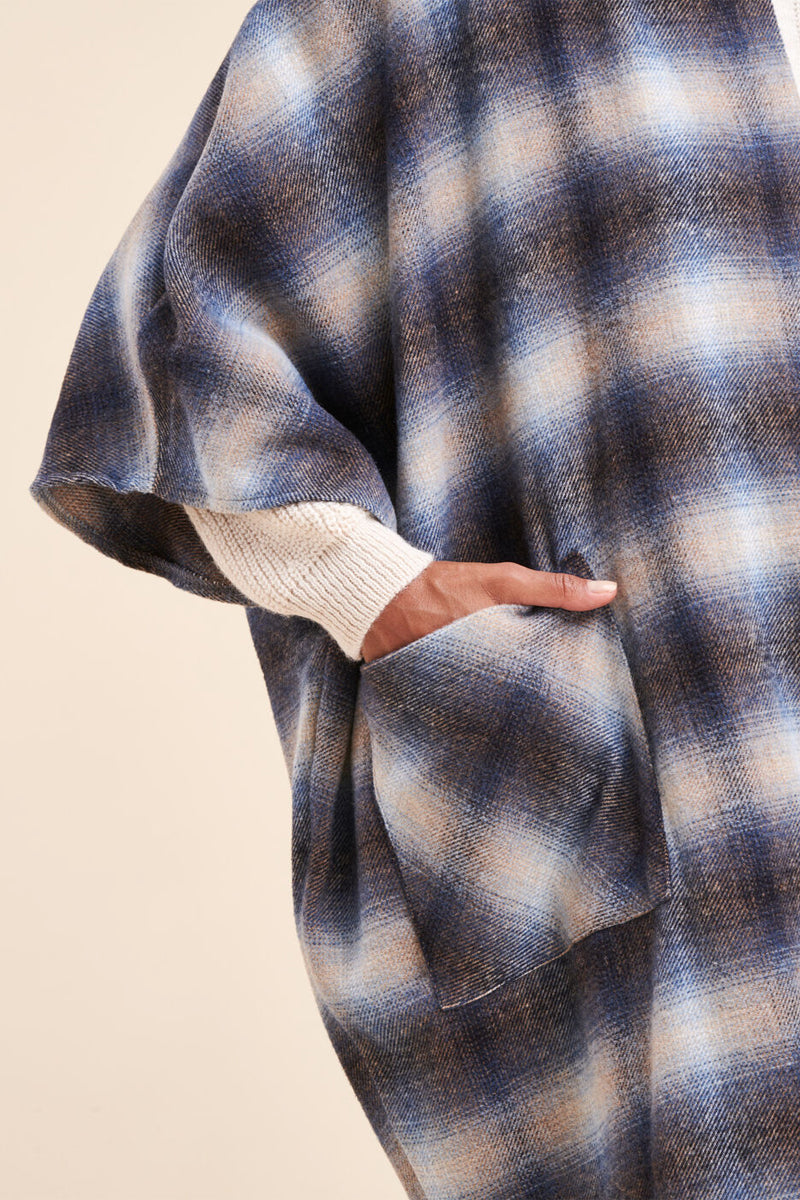 Manteau Rust Bleu