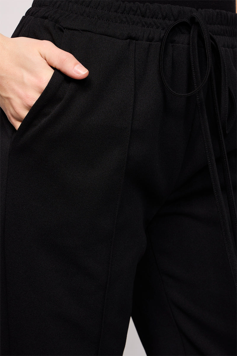 Pantalon Droit Rasargo Noir