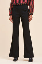 Pantalon Flare Taille Haute Recall Noir