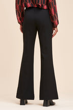Pantalon Flare Taille Haute Recall Noir