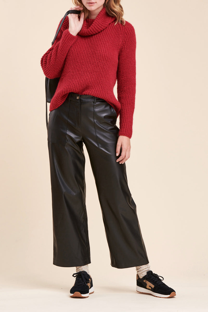 Pantalon Droit Recrea Noir