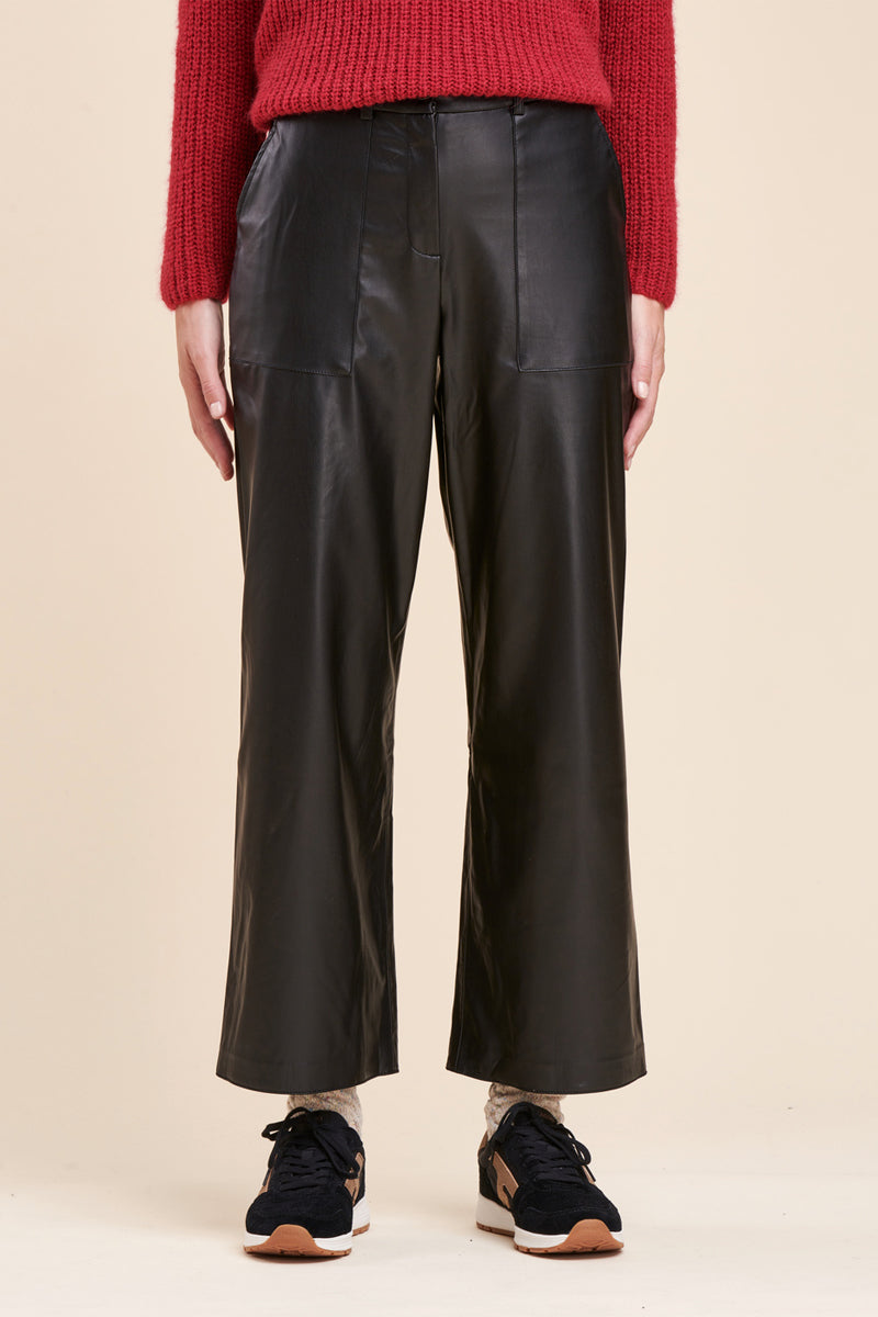 Pantalon Droit Recrea Noir