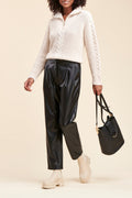 Pantalon Carotte Rejoui Noir