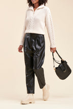Pantalon Carotte Rejoui Noir