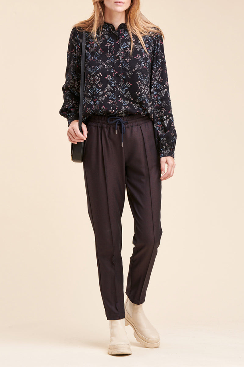 Pantalon Carotte Risar Marron