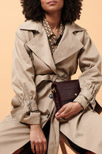 La Fée Maraboutée - Trench En Coton Biologique Billie Marron