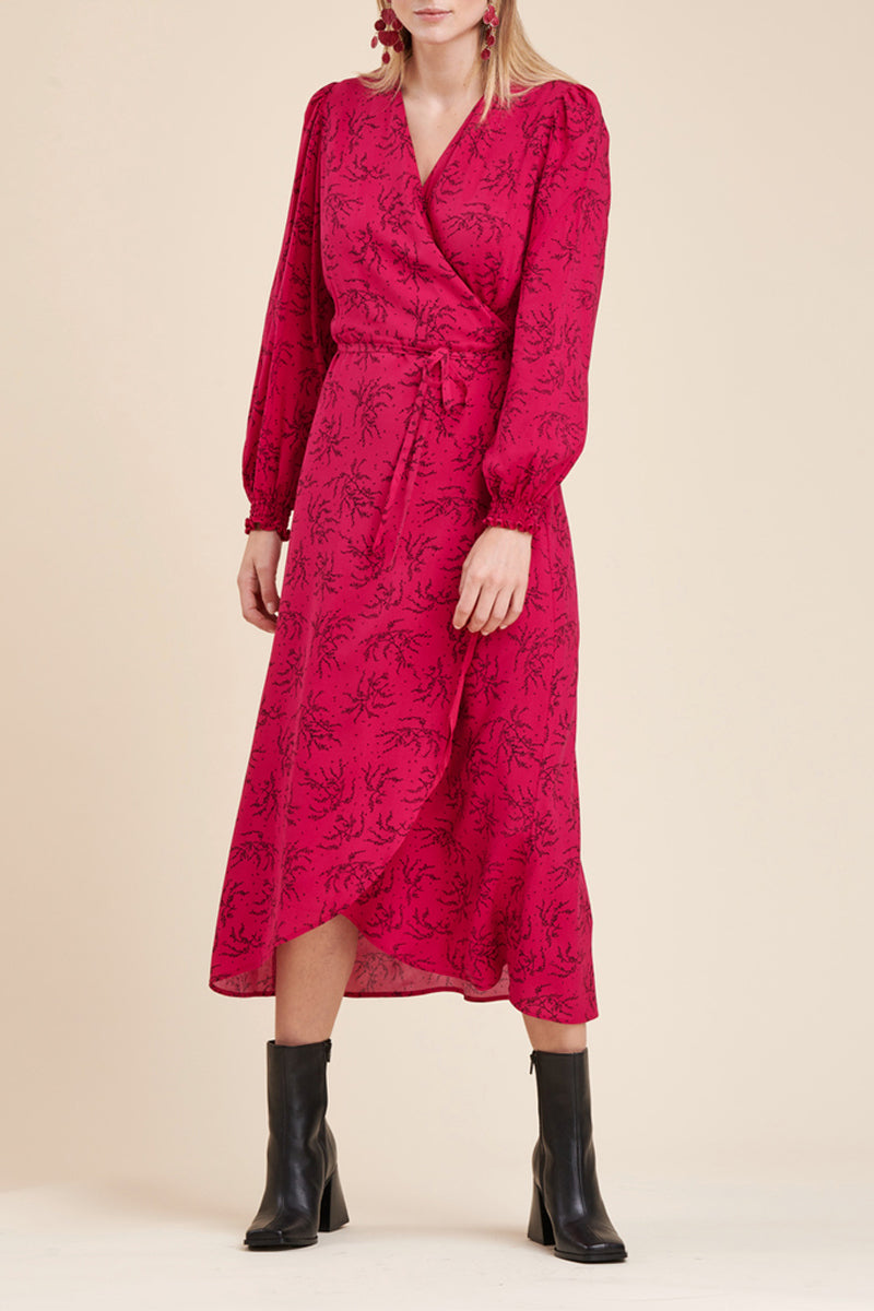Robe Portefeuille Cadaloa Fuchsia
