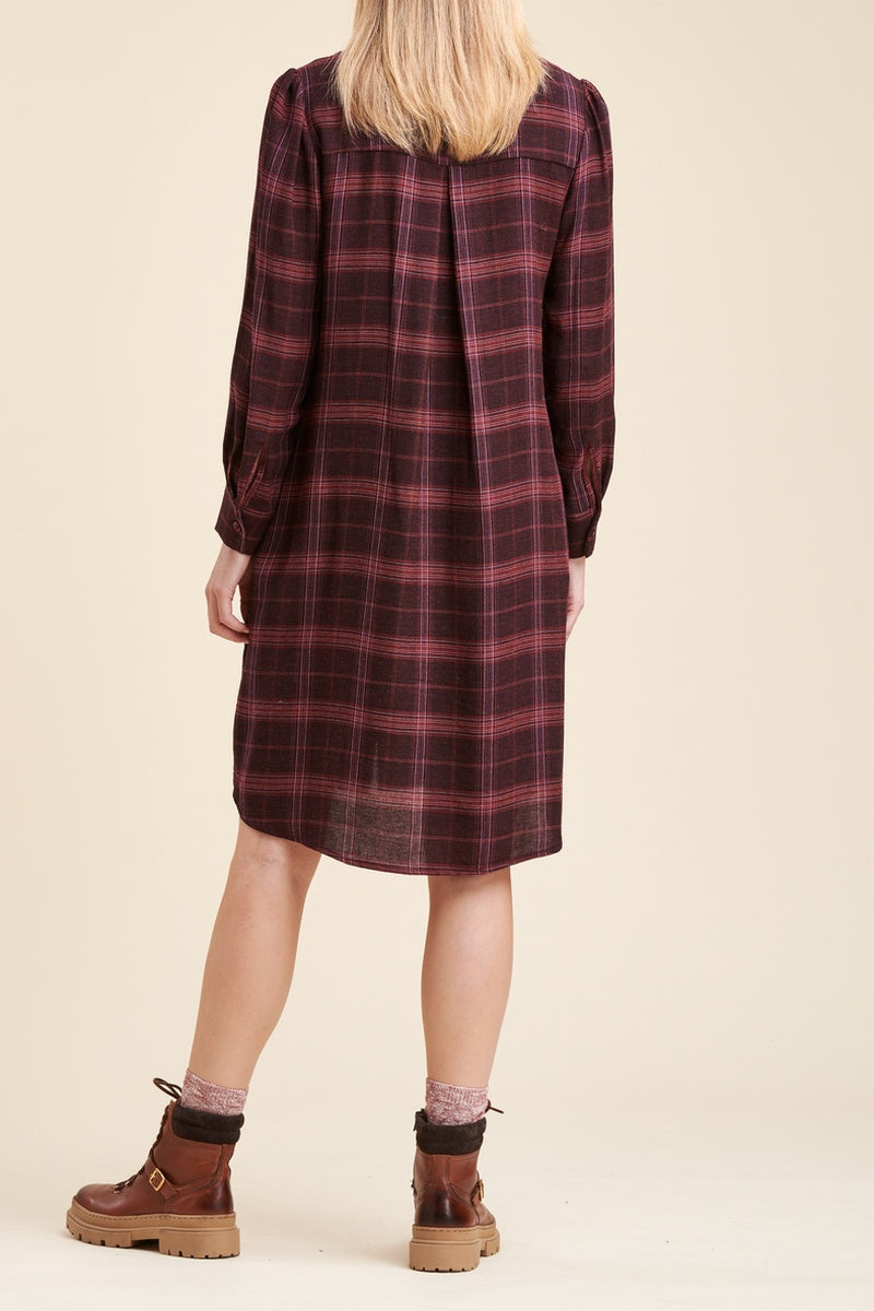 Robe Chemise Rocky Bordeaux