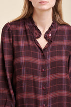 Robe Chemise Rocky Bordeaux