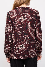 Blouse Riley Bordeaux