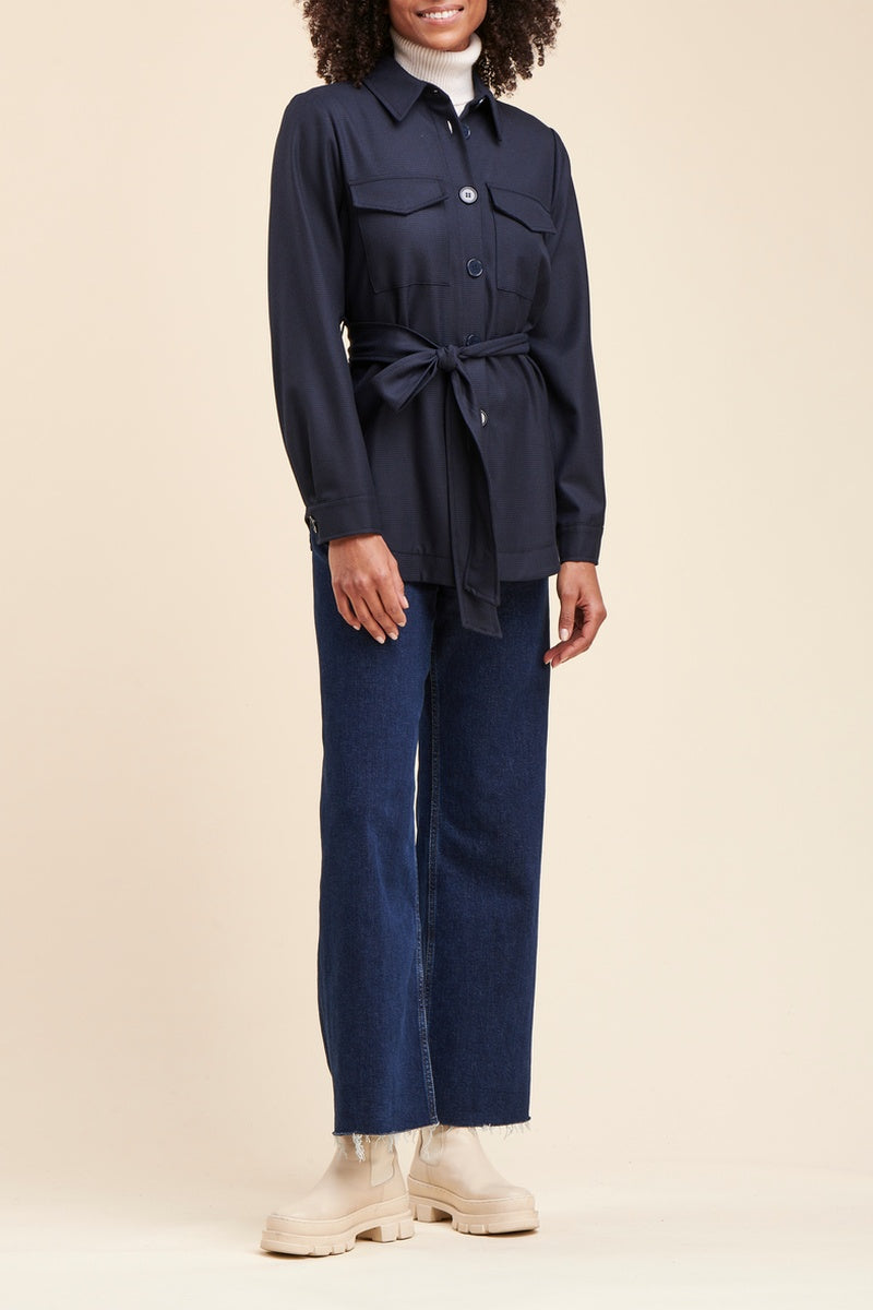 Veste Pansu Bleu Marine