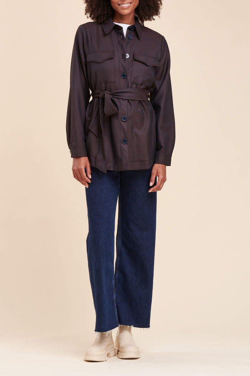 Veste Pansu Marron