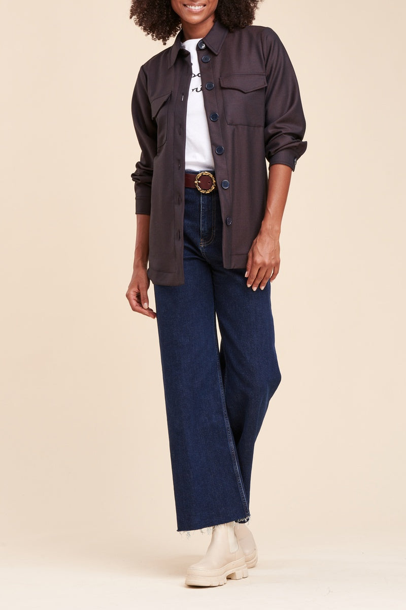 Veste Pansu Marron