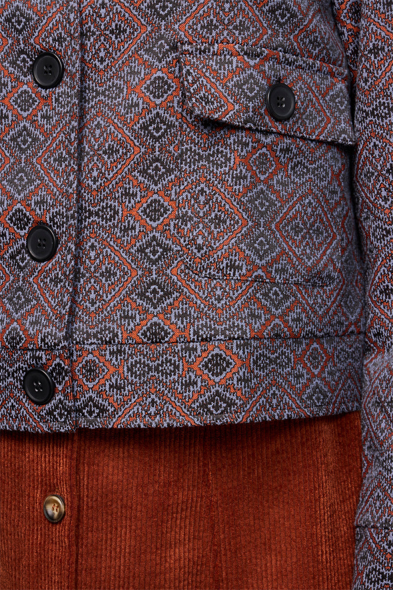Vestes Jean Orange