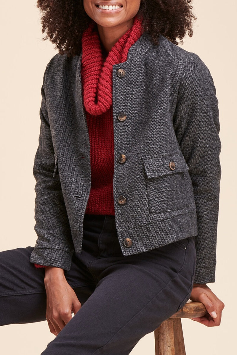 Veste Ranal Anthracite Chiné