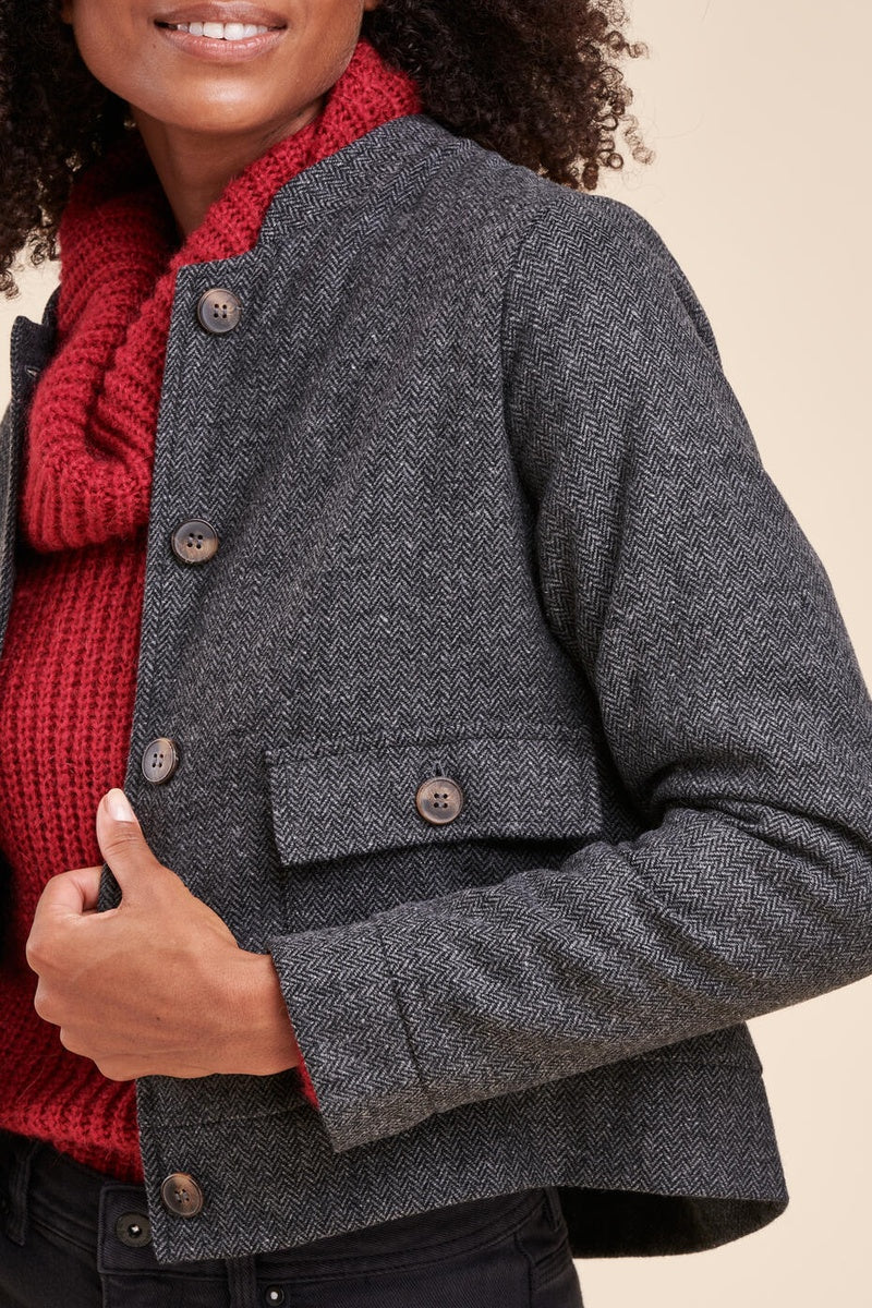 Veste Ranal Anthracite Chiné