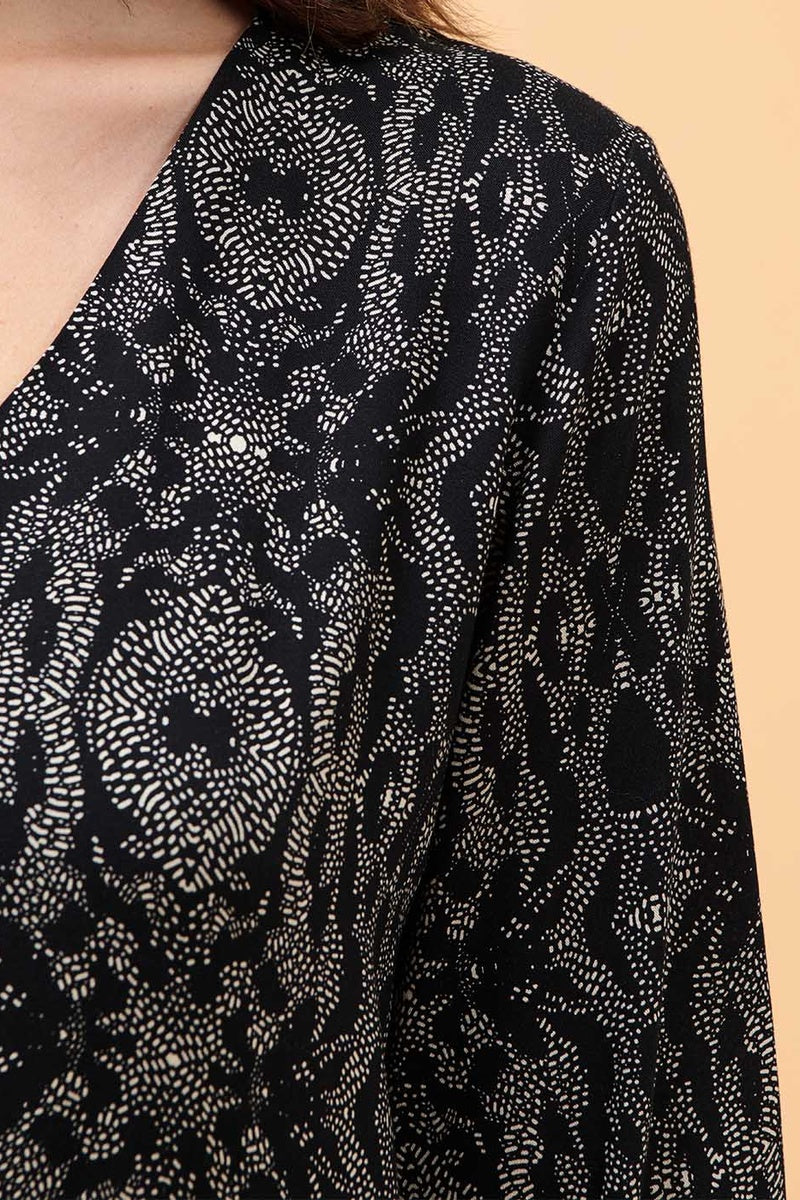 Robe Droite Anna Noir
