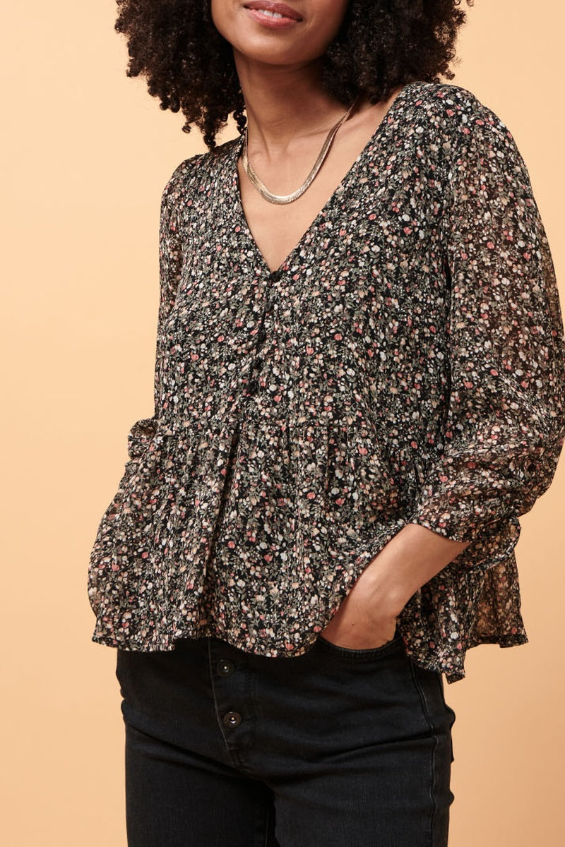 Blouse Cania Kaki
