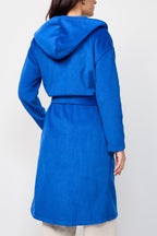 Manteau À Capuche Riquet Bleu Roi