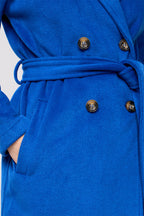 Manteau À Capuche Riquet Bleu Roi
