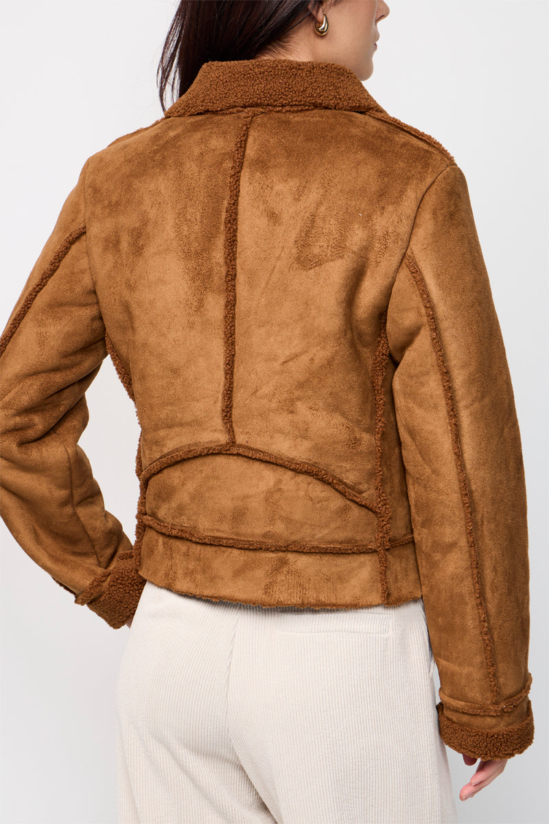 Veste Fallon Marron