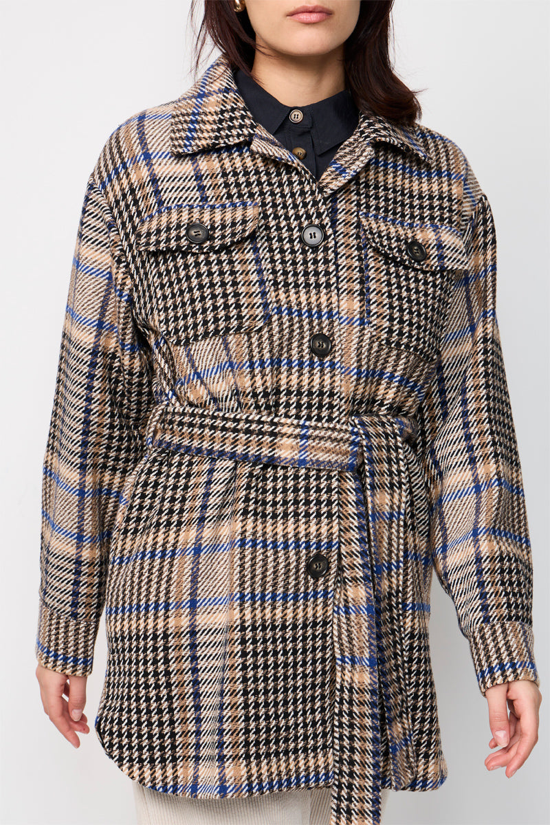 Manteau Rosaria Taupe