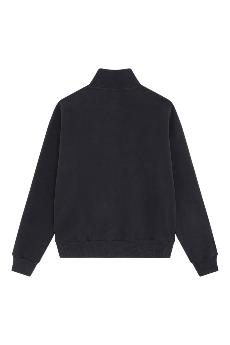 Sweat Wide Zip Truck Bleu Marine - Mixte