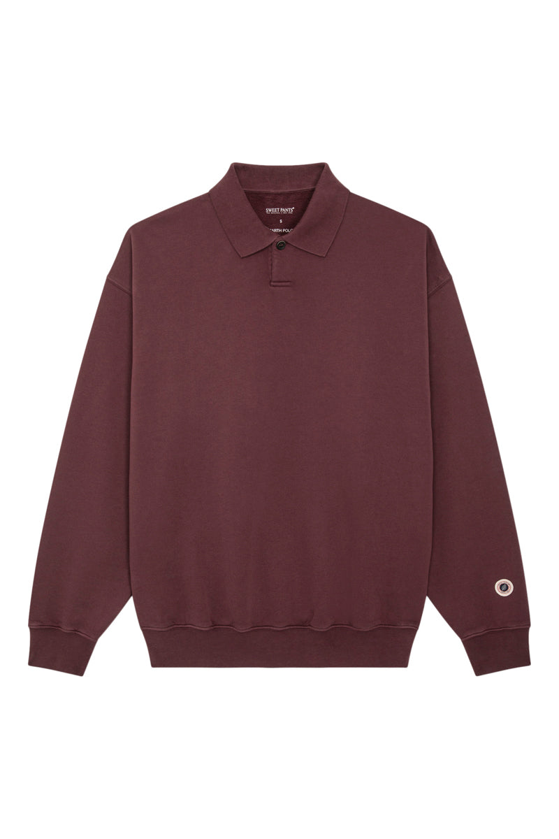 Sweat Hearth Polo Bordeaux - Mixte